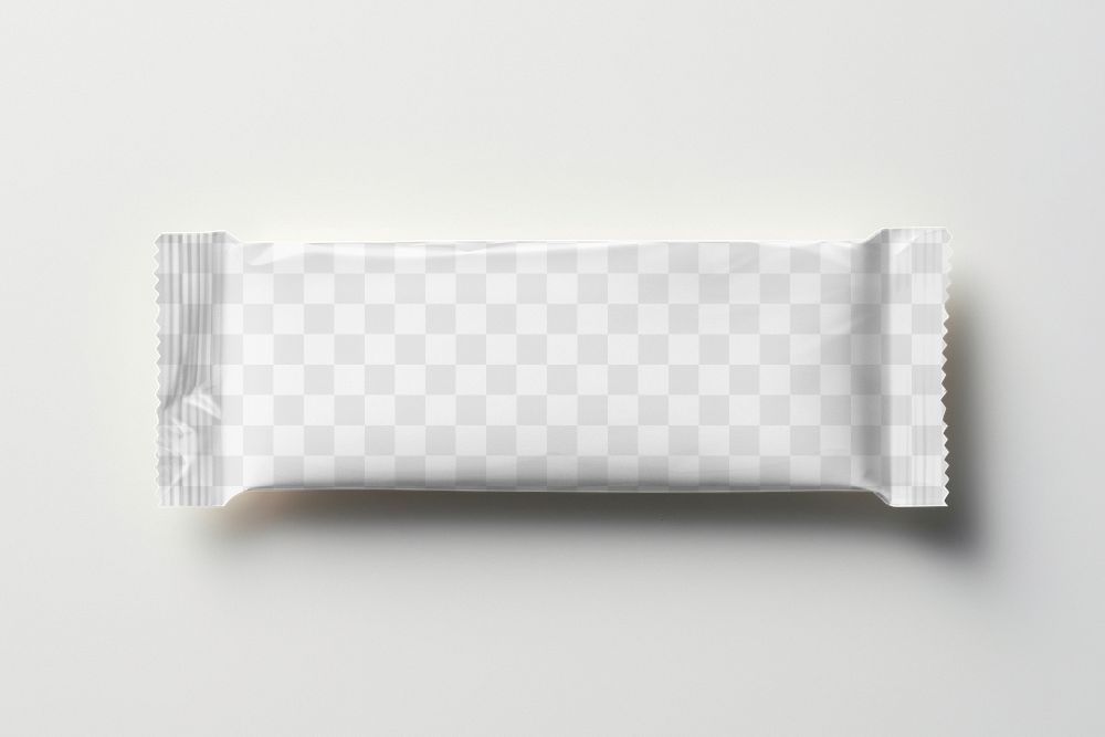 PNG snack bar mockup, transparent design
