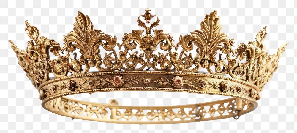 PNG Gold vintage crown accessories chandelier accessory.