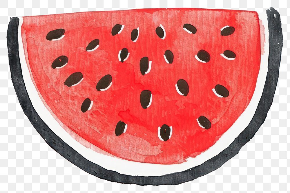 PNG Watermelon produce fruit plant.
