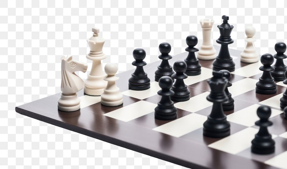PNG Chess on the board chess game white background