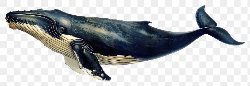 PNG Whale whale animal mammal.
