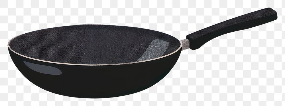 PNG Wok pan appliance cookware device.