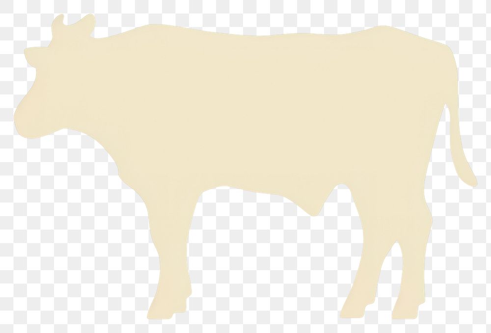 PNG Cow livestock animal mammal.