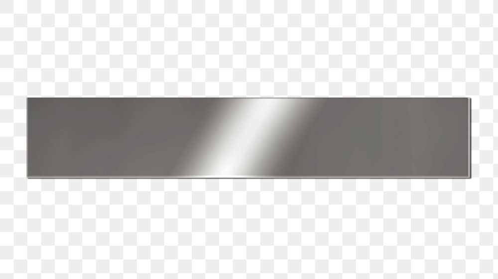 PNG dash symbol silver metallic font, transparent background