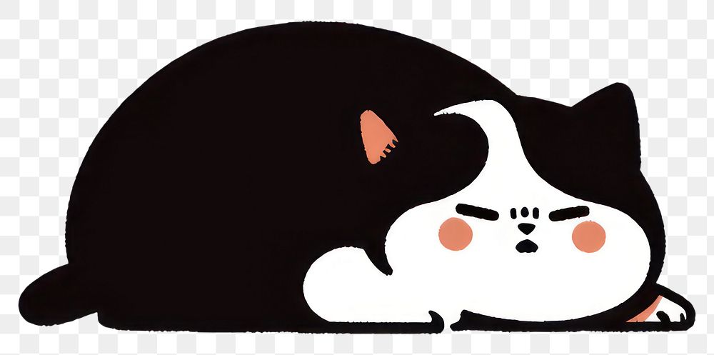 PNG American Shorthair Cat rat stencil animal.
