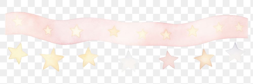 PNG Stars as divider watercolor confetti symbol animal.