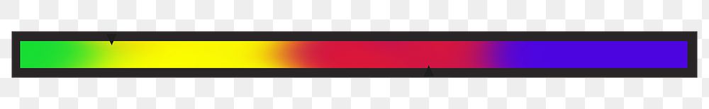 PNG CMYK bar, digital element, transparent background