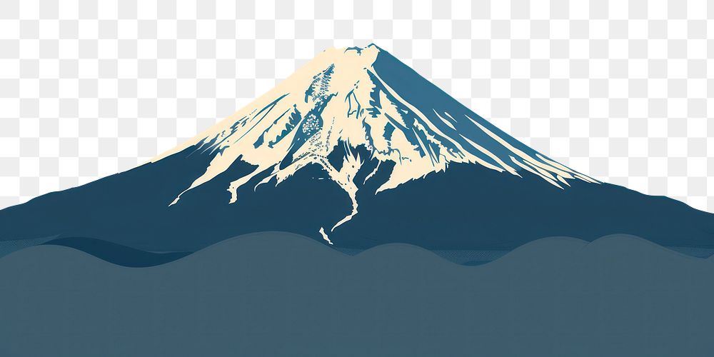 PNG Mount Fuji mountain outdoors scenery.