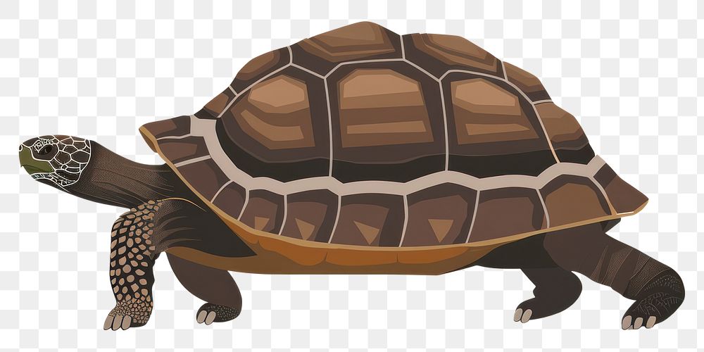 PNG Tortoise reptile animal turtle.