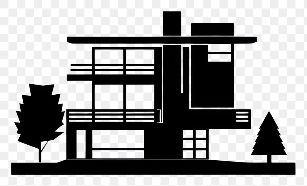 PNG Architecture designer silhouette countryside illustrated.