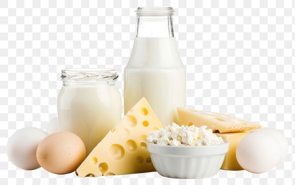 PNG Fresh dairy products and eggs