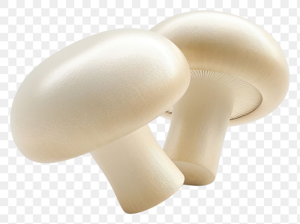 PNG Fresh white mushrooms illustration