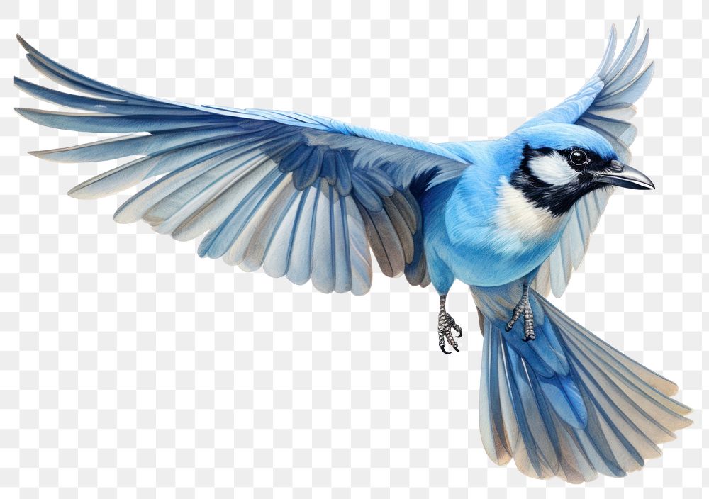 PNG FlyingBlue Jay bird jay blue jay.