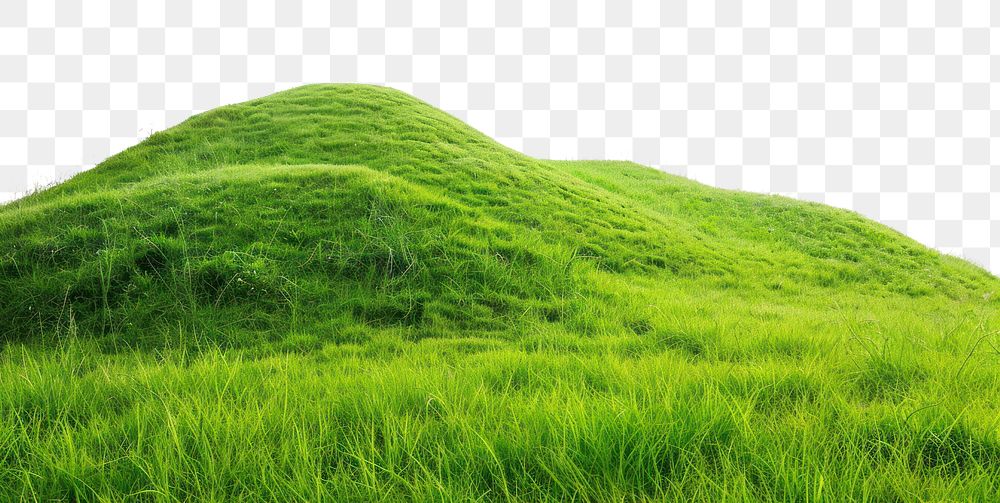 PNG  Lush green grassy hills landscape