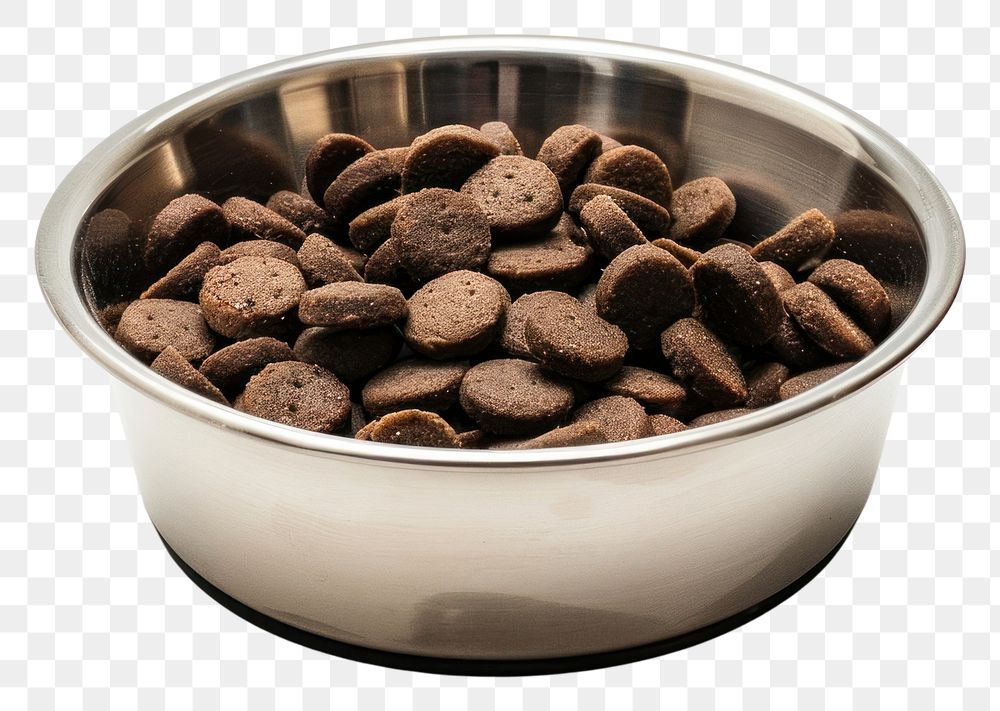 PNG  Healthy dog food in bowl