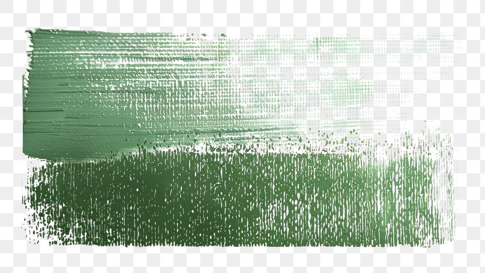 PNG Abstract green textured brushstroke