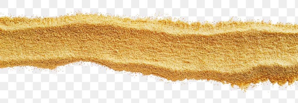 PNG  Golden sand on white background