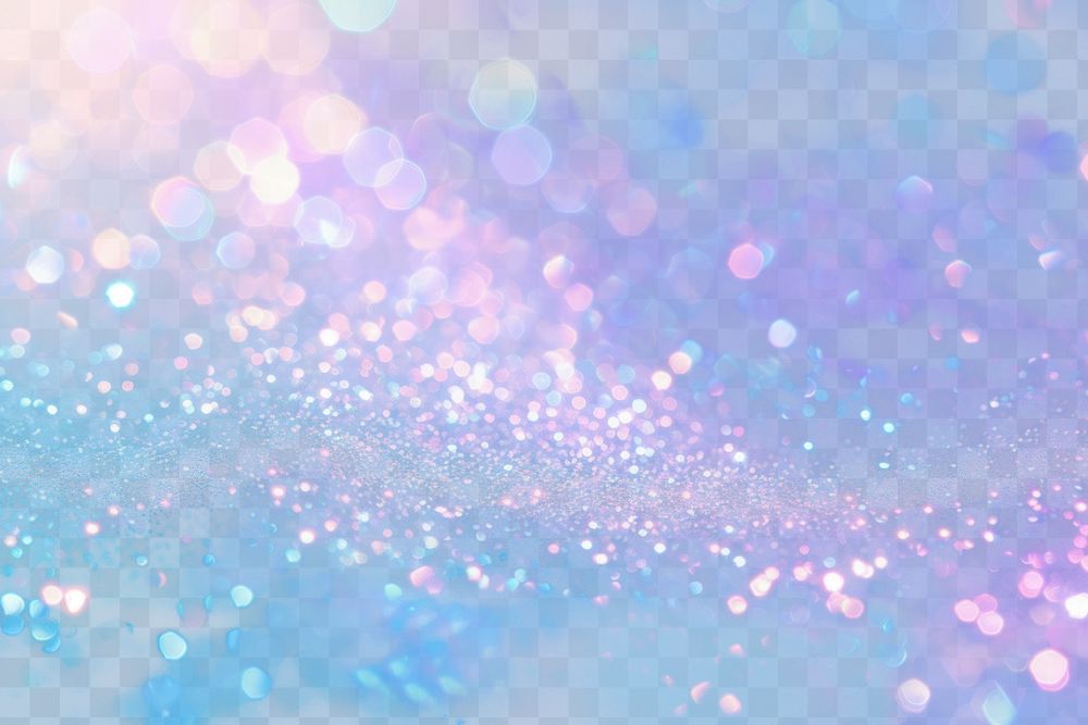 PNG Sparkling dreamy bokeh background texture, transparent background