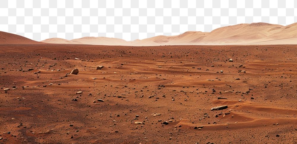 PNG Vast desert landscape with dunes