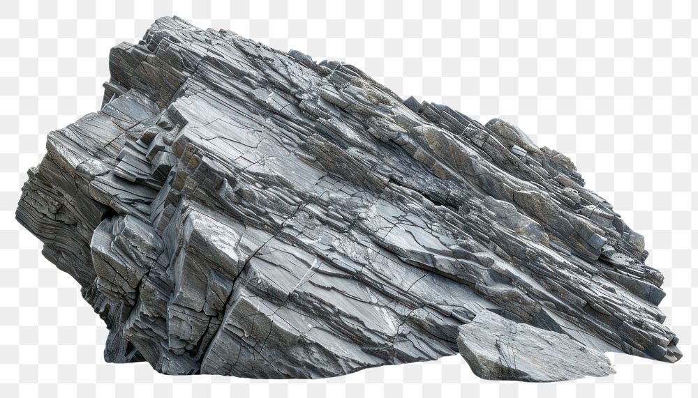 PNG Large grey textured rock