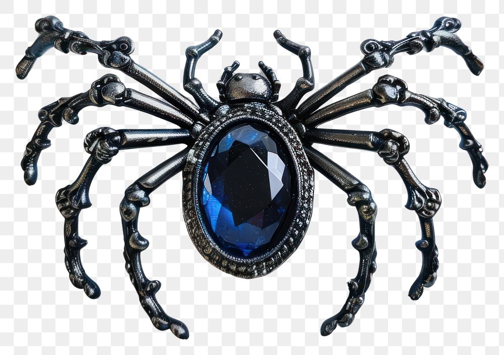 PNG Blue spider neckrace accessories chandelier accessory.