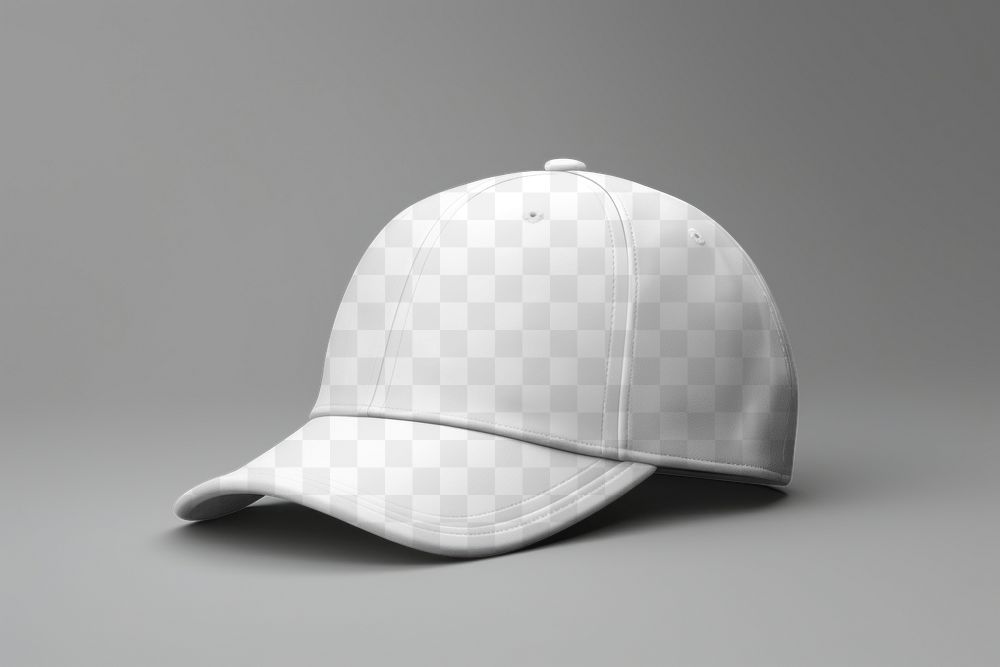 PNG baseball cap  mockup, transparent design