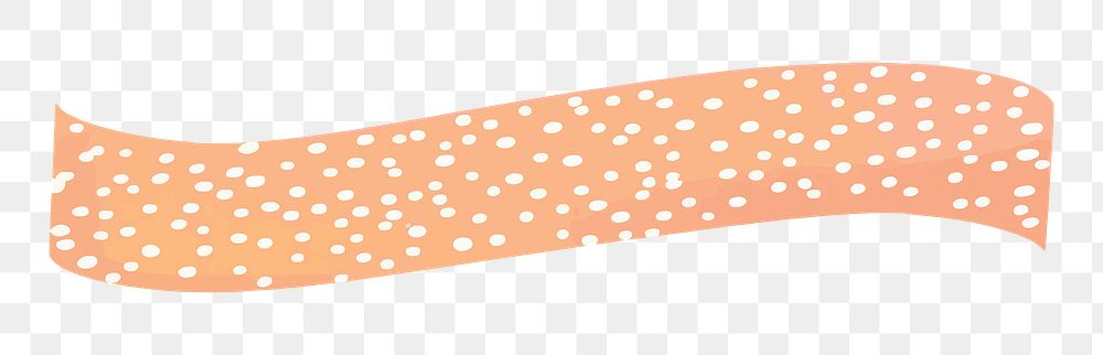 PNG Cute washi tape notes illustration, transparent background