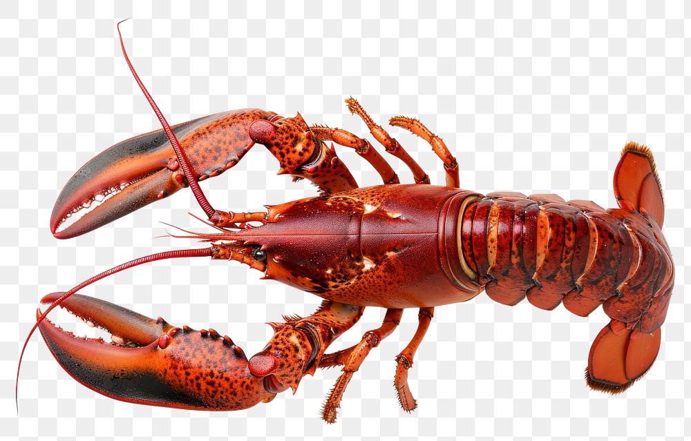 PNG Lobster lobster invertebrate seafood.