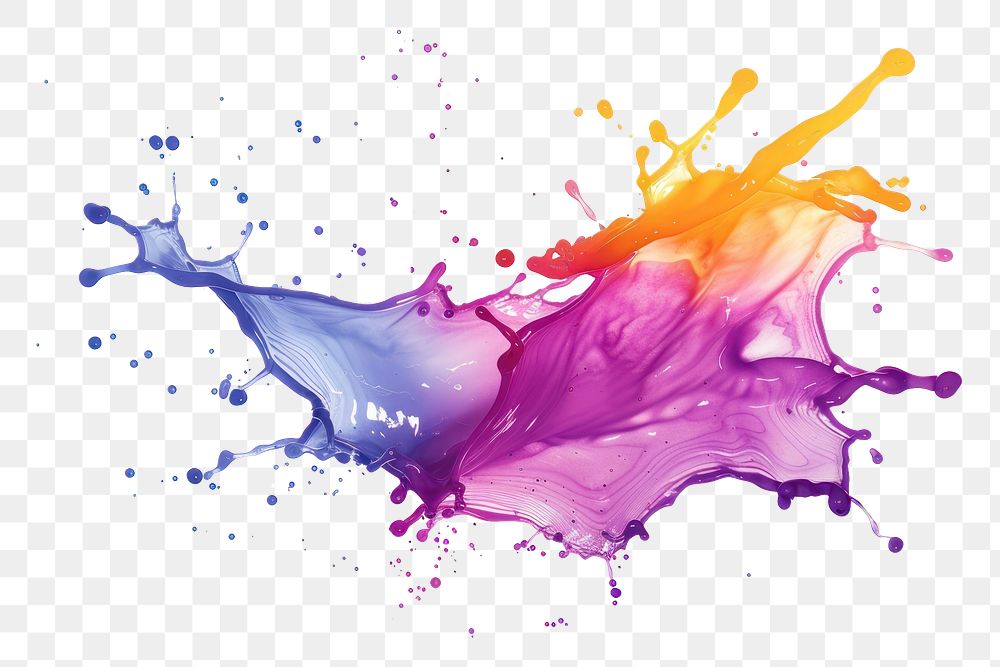 PNG Paint splash backgrounds purple white background.