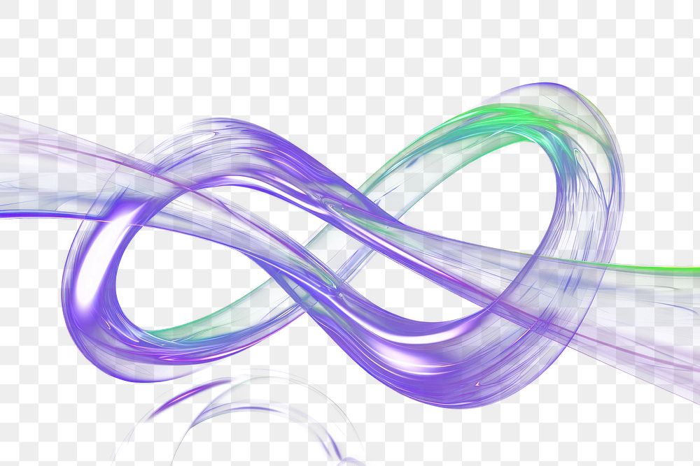 Abstract infinity loop png light | Free PNG - rawpixel
