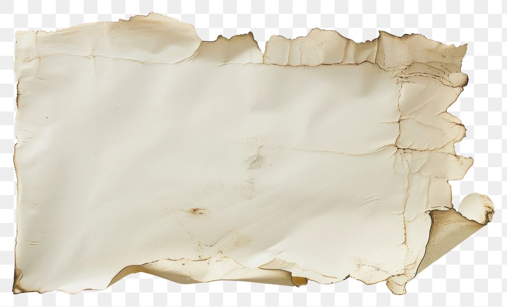 PNG Burnt parchment paper texture