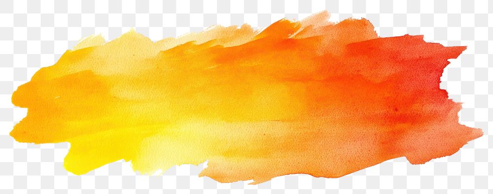 PNG  PNG  Vibrant watercolor gradient brushstroke