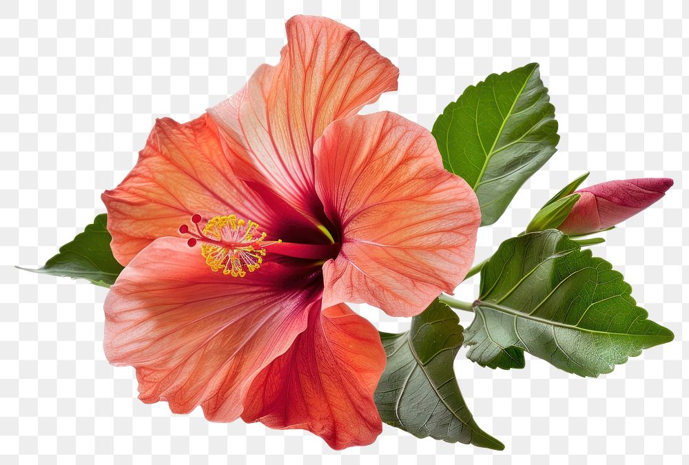 PNG  Hibiscus blossom flower anther.