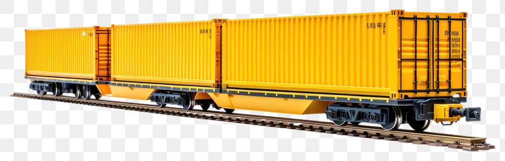 PNG Container Rail Freight Transport container vehicle railway. 