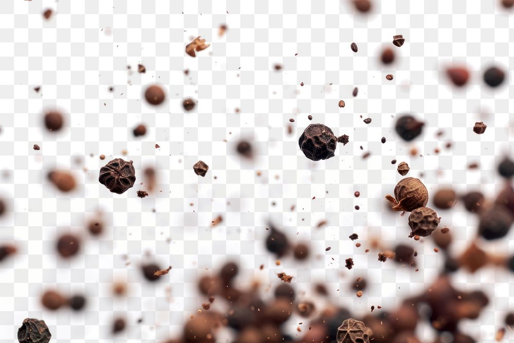 PNG Black pepper backgrounds splattered freshness.