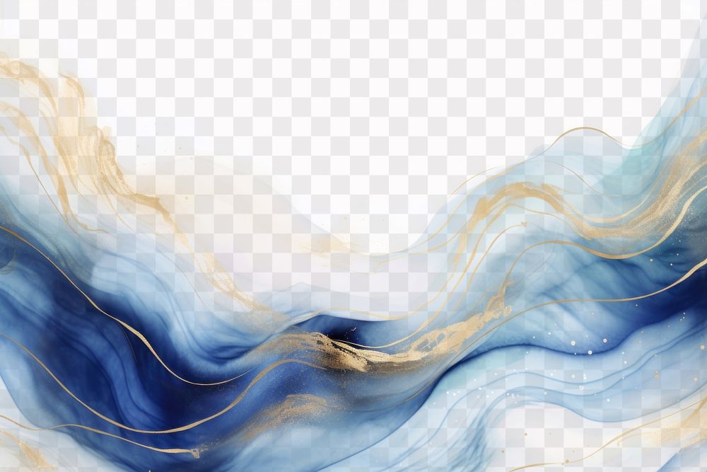 Abstract fluid  png paint texture, transparent background