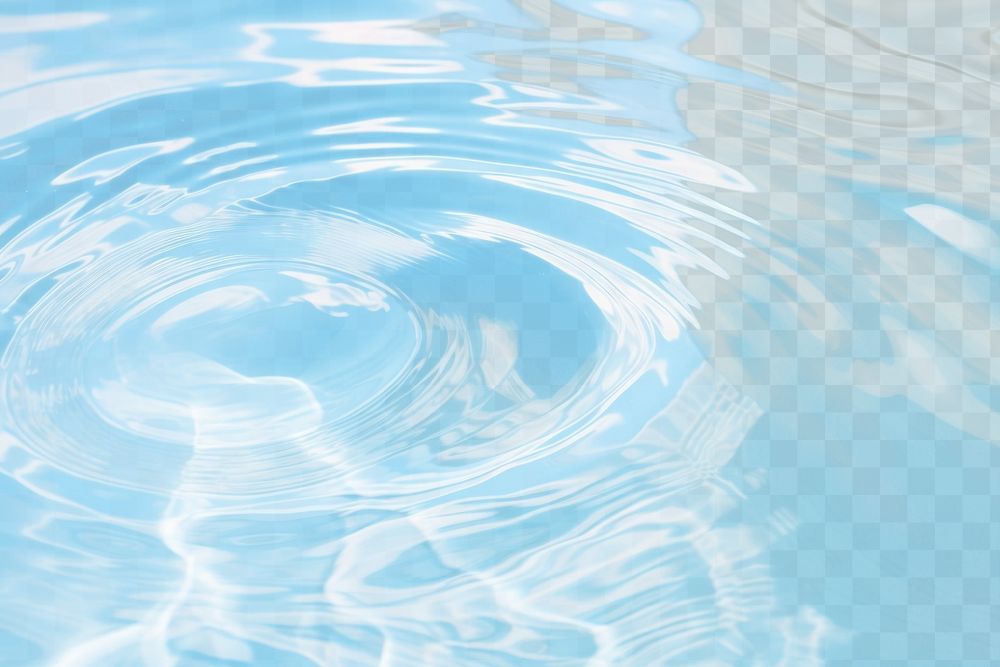 Calm  ripples  png water overlay effect, transparent background