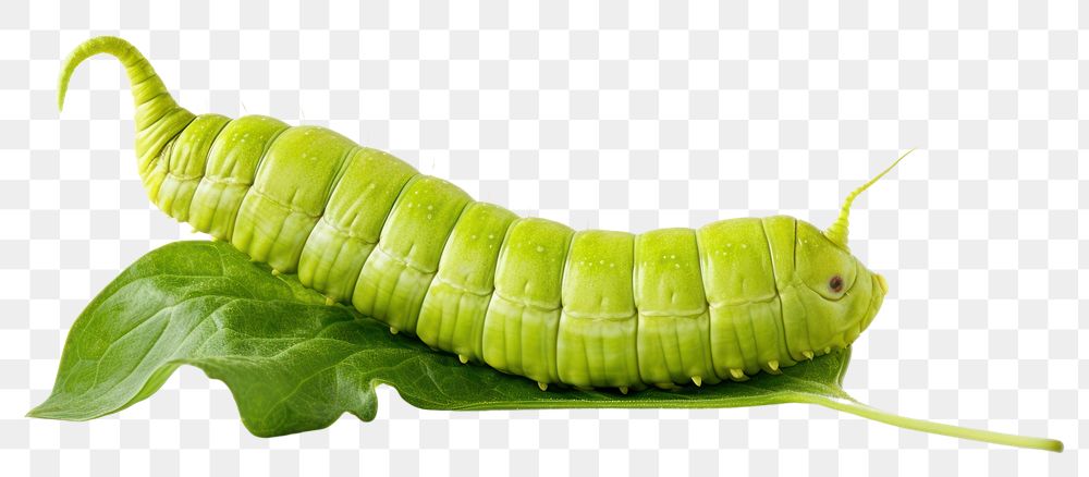 PNG Hornworm insect plant green.