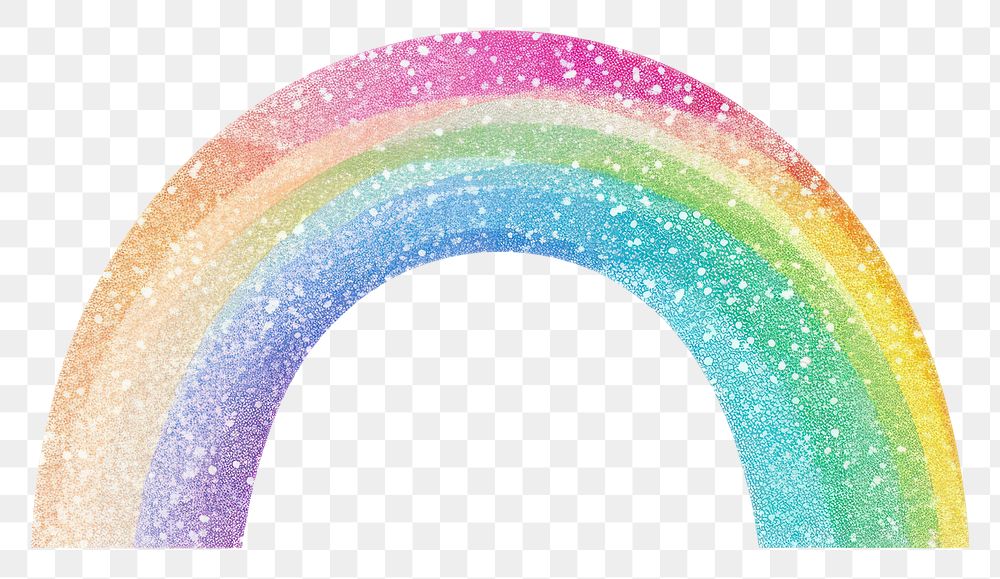 PNG Rainbow icon shape white background refraction.