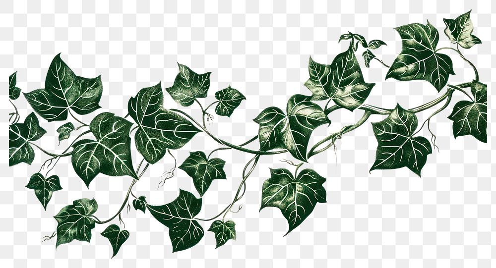 PNG  Ivy vine plant leaf.