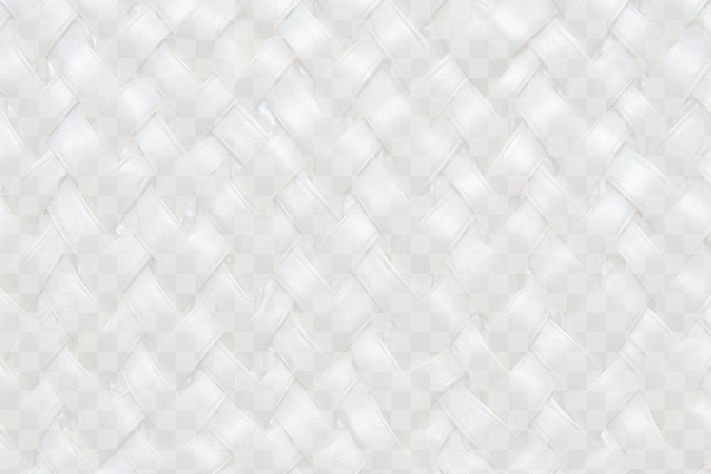 White woven  pattern png overlay effect, transparent background