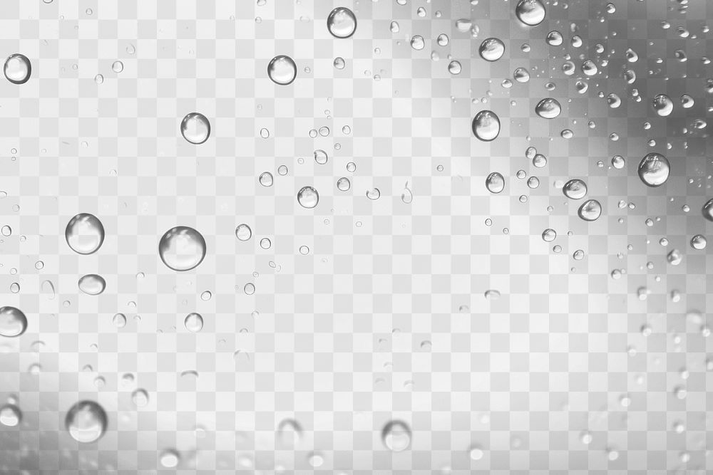 PNG Water droplet effect, blurred background,  by rawpixel