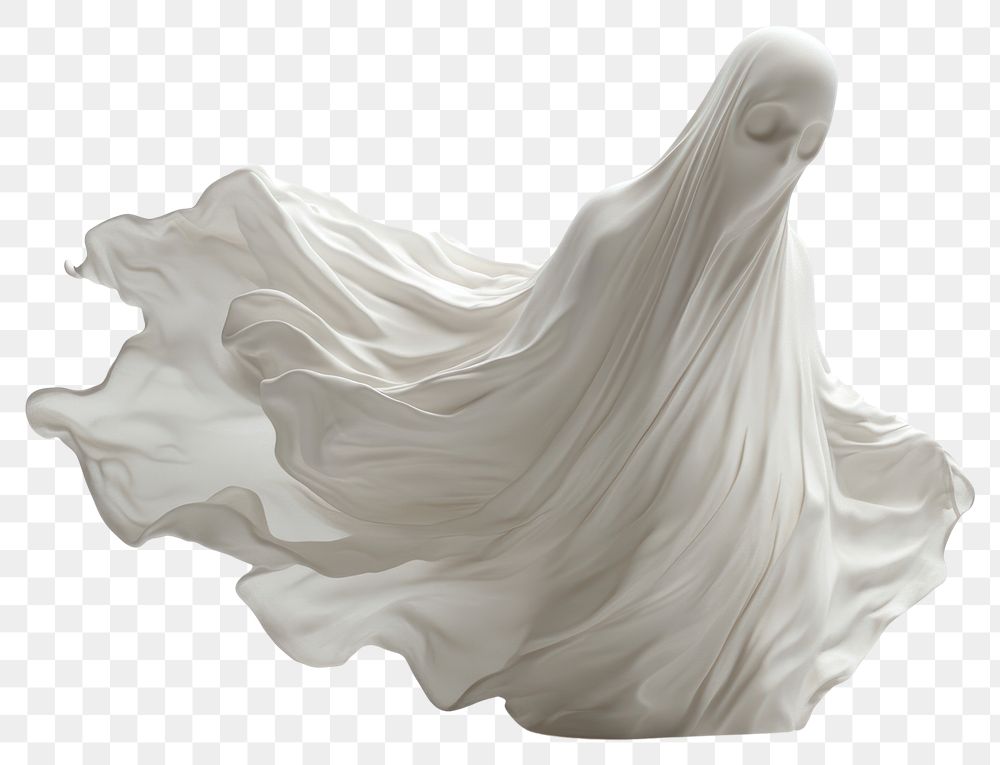 PNG Ghost with a white cloth art supernatural mysterious.