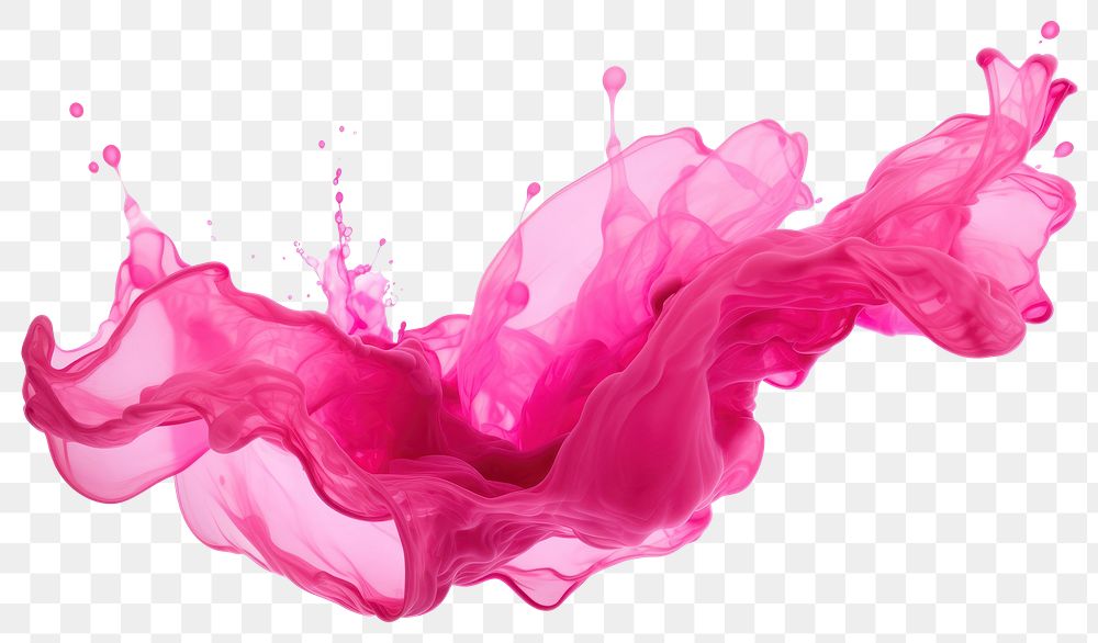 Pink liquid splash background abstract colorful.