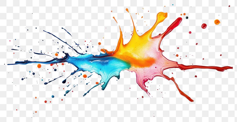 Spray paint splash abstract art contemporary.