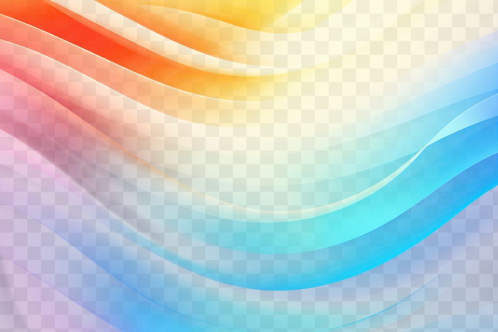 PNG Rainbow backgrounds technology abstract. AI generated Image by rawpixel.