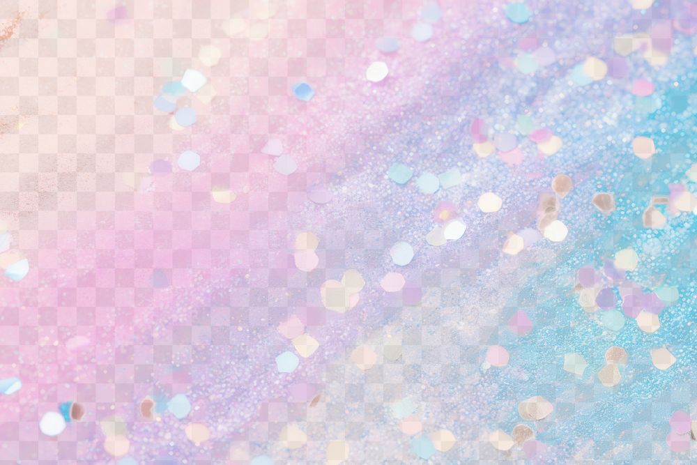 PNG Colorful glitter overlay effect, transparent background