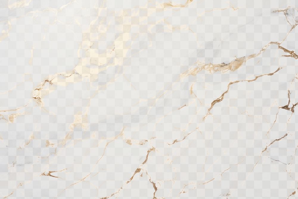 Elegant marble with gold veins png overlay effect, transparent background