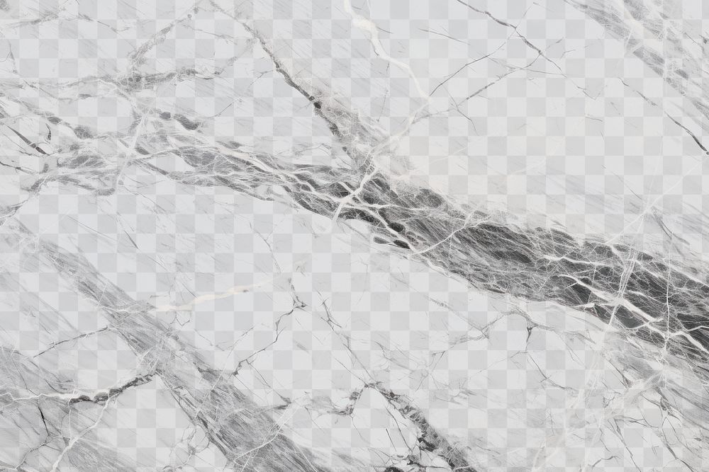 Elegant grey marble  png overlay effect, transparent background