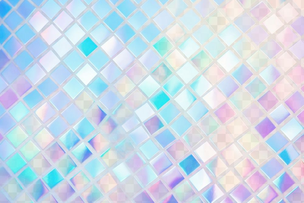 Colorful geometric mosaic  png overlay effect, transparent background